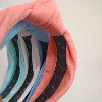 China Simple concise women's custom hair band headbands, embroidery, printing and other custom hair bands pure cotton headbands for sale