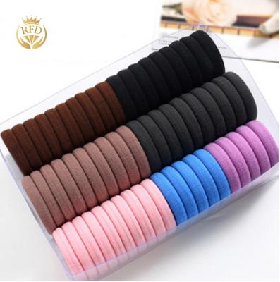 China One Elastic Hair Band Microfiber Hair Rope Ring Hair Rope Durable Seamless High Elastic Core Absorbent for sale