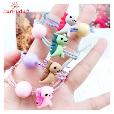 China European and American Vintage Hair Scrunchies Elastic Hair Bands Ponytail Headbands Elastic Band Accessories Dinosaurs Style RFD-602115 for sale