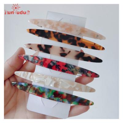 China Wholesale Cute High Quality Colorful Barrettes Simple Style Hair Clips Hair Clips For Women for sale