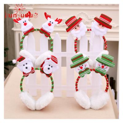 China Elaphurus Davidianus Old Man Snowman Bear Hair Band Festival Decorations Christmas Gift for sale