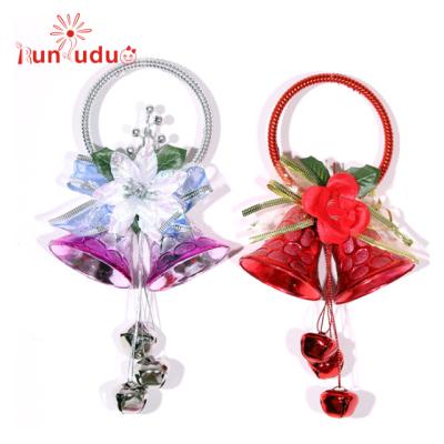 China Refineness of new arrivals of red and silver festival decorations for Christmas bell for sale