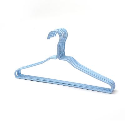 China Multifunctional China KOREAN anti-slip plain JE Powder-coated metal KNOW hangers for coats for sale