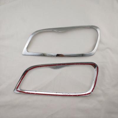 China Immediate Racing Front Lamp Cover Chromed ABS Plastic Accessories For RAV4 1996 Head Light for sale