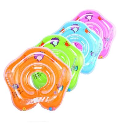 China Safety Fashionable Inflatable Neck Ring Wholesale Baby Float Neck Ring Swim Swimming Ring for sale