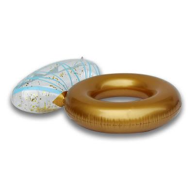 China swimming pool swimming rings etc. High Quality Swim Gold Inflatable Ring Diamond Ring Float Ring for sale