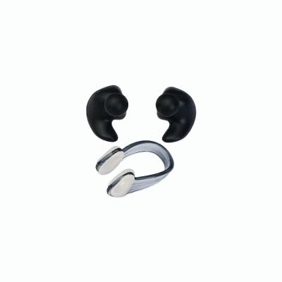 China Wholesale Underwater Sport Silicone Swimming Ear Plugs Nose Clips For Swimming for sale