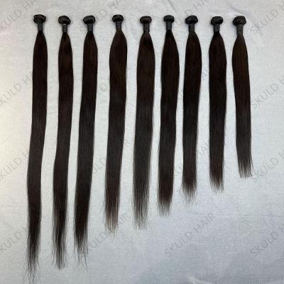 China Silky Straight Wave Skuld 40 Inch Hair Bundles 100% Remy Raw Brazilian Cuticle Aligned Hair Bundles Vendor Bundles With Frontal Closure for sale