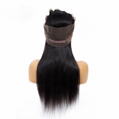 China wholesale 100% Skuld 360 Remy Human Hair Remy Brazilian Cuticle Aligned Human Hair 360Lace Frontal Closure For Black Women drop shipping for sale