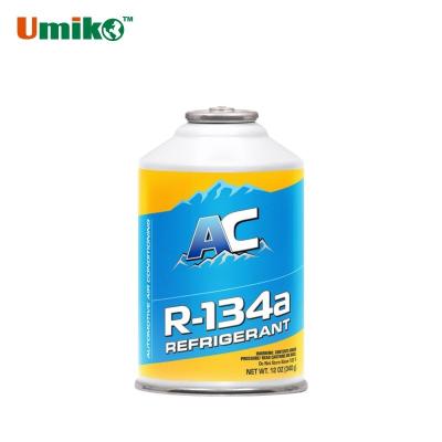 China Power Saving 340g R134a Refrigerant Gas High Stability Air Conditioning Refrigerant Gas for sale