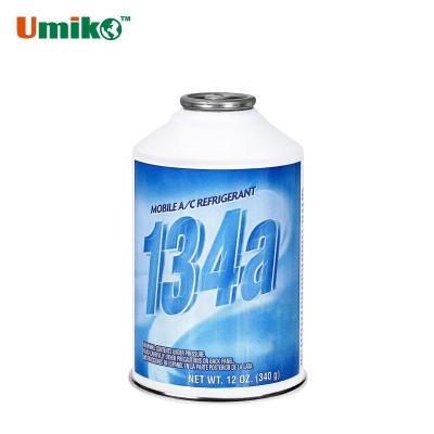 China Easy Installation 340g R134a Refrigerant Gas For Car AC System Repair for sale