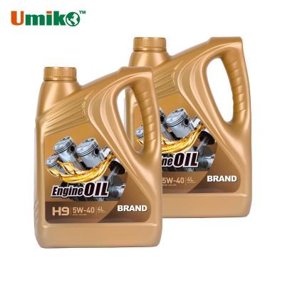 China Corrosion Protection Full Synthetic Engine Oil High Compatibility Car Lubricating Oil for sale