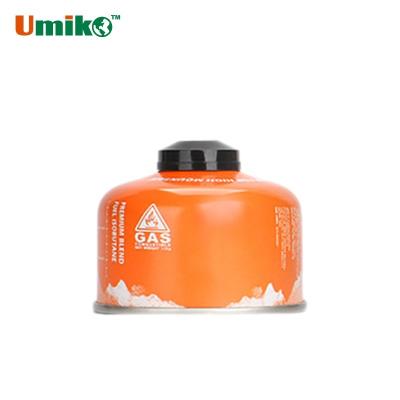 China Easy Transport Isopropane Fuel Canister High Mountain Isobutane Camping Fuel for sale