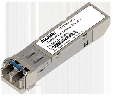 China Gigabit Ethernet Optical Fiber SFP Module 1.25G 10km/40km Duplex 1310nm LC for sale