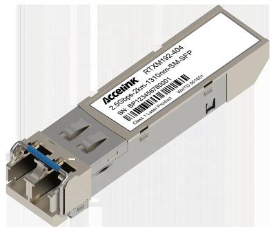 China Single Mode 2.5G 1310nm 15km LC Fiber Optic SFP Module Gigabit SFP Transceiver Single Mode 2km Duplex 2km Module for sale