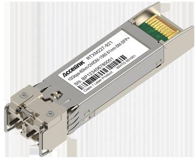 China Gigabit Ethernet 10GBASE DWDM SFP+ ZR Duplex LC Fiber Optic Transceiver 80km Module for sale