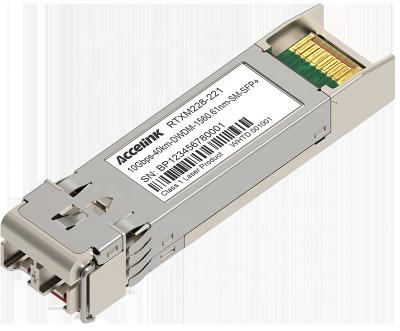 China Gigabit Ethernet Links 10G SFP+ DWDM ER 40km SMF Transceiver Module LC Connector for sale