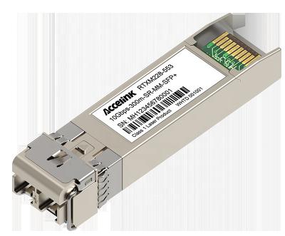 China Gigabit Ethernet Links SFP-10G-SR Duplex LC Fiber Optic 850nm 10G 300m SFP+ Transceiver Module for sale