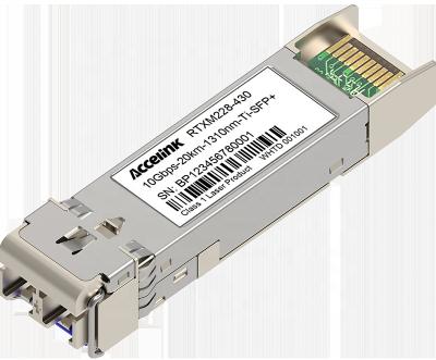 China Front-transport SFP+ 10G 1270nm/1330nm 10km bidi LC SFP+ Fiber OpticalTransceiver SFP Wireless Module for sale