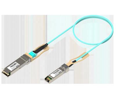 China Hot Selling 100G Active Optical Fiber Cable Multimode 100G Ethernet DSFP-QSFP56 AOC DSFP-QSFP56 AOC 1m 2m 3m 4m 5m 7m 10m 20m for sale