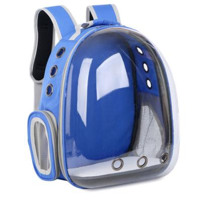 China Breathable Pet Travel Carrier Bag Bubble Backpack Pet Carriers Space Capsule Pet Backpack for sale