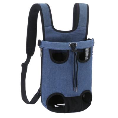 China Breathable Cat Carriers Travel Bags Cat Cages Fashion Portable Pet Backpack for sale