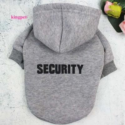 China 2022 Viable Wholesale New Pet Clothes Fashion Multi Warm Dog Hoodie Puppy Gray Colors Hoodie for sale