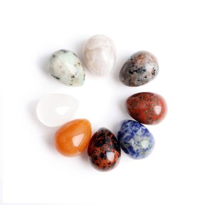 China China Hot Sale New Products Small Mixed Gemstone Natural Polished Healing Quartz Yoni Eggs Crystal For Gift for sale