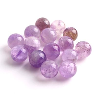 China China Natural Healing Crystal Decoration Balls Small 30mm Amethyst Magic Sphere For Home Decoration&Gifts for sale