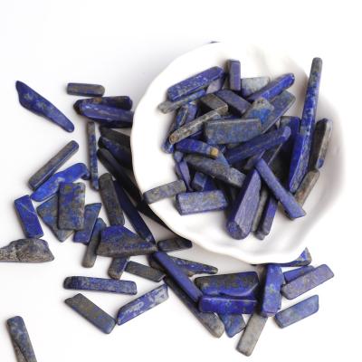 China Natural China Lazurite Rock Smoky Quartz Amethyst Stick ChipsWand Blue Dream Slice Tumbled Reiki Stone Healing for sale