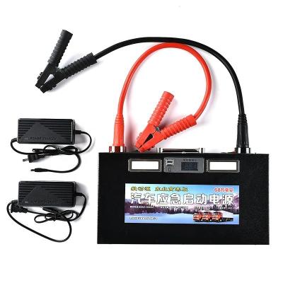 China Quick Charge Support Portable car jump starter powerbank batteries portable emergency jump starter start power supply for sale