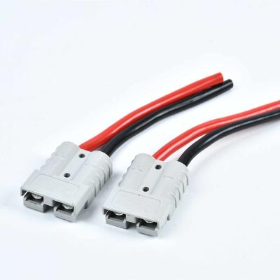 China Air conditioner 50A Powerful Car Lithium Battery Plug Male Female Parking Air Conditioner Connector for sale