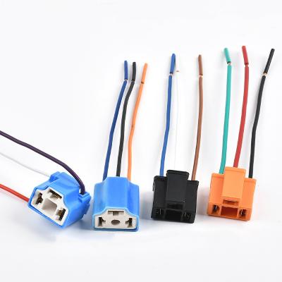 China Motorcycle Manufacturer Automotive Car Relay Socket With 5 Wires Used For 5pin relay for sale