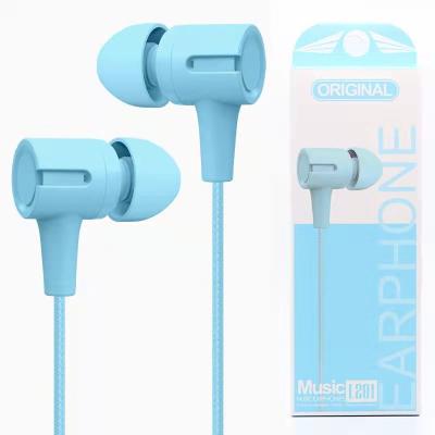 China Cheap High Quality Factory Price Colorful In-Ear RTS Stereo Wired Headset Bass Earbuds Headphone 3.5MM Wired Earphone for sale