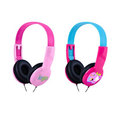 China Earphone Factory OEM Durable Children Earphones Cute Cartoon Earphone Wired Volume Limited Kids Headset for sale