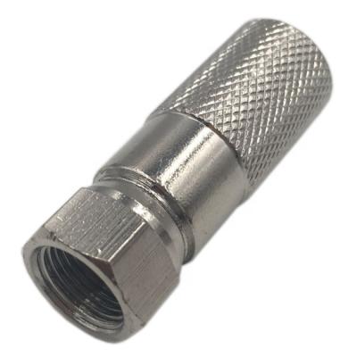 China High Quality RG11 Male RF Copper Twist On F Connector for sale