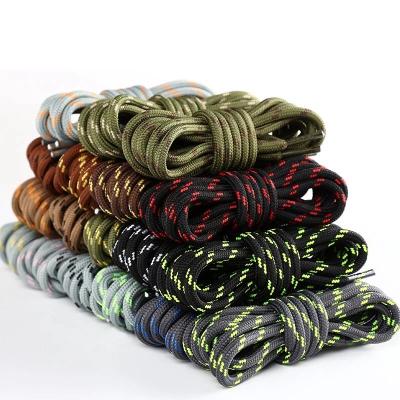 China Length 100/120/140/160CM Outdoor Riser Baskets Flat Round Laces Sports Shoe Laces Kids Sneakers Laces 19 Colors for sale