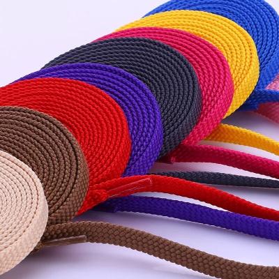 China 3mm Series Polyester Flat Custom Lace For Kids Elastic No Tie Shoe Laces With Locks Reflective Rubber Elastic No Tie Laces for sale