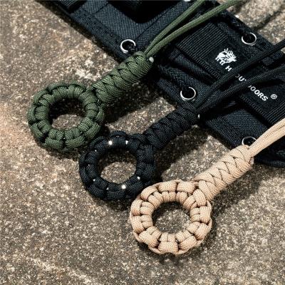 China 7 Core Main Chain Parachute Rope Self-defense Emergency Weaving High Strength Keychain Umbrella Handmade Multifunctional Rope Souvenir Gifts Promotion for sale