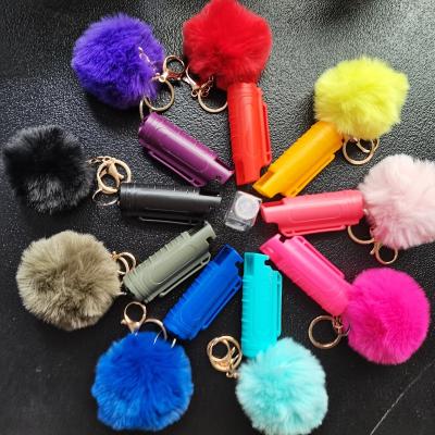 China Souvenir Gifts Promotion Self Defense Tools Defensa Supplies Women Security Alarm Spray Key Chain Sets For Sale for sale