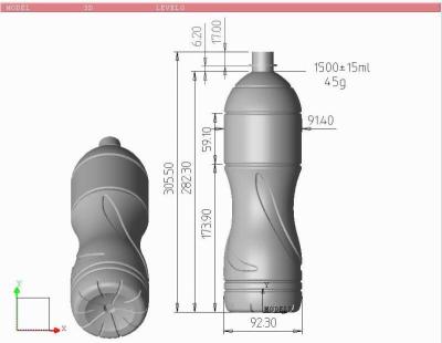 China For Pet Bottle 2 Cavities 500ml Plastic Blowing Bottle Blow Molds for sale