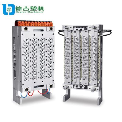 China Steel 48 Cavities Hot Runner Injection Pet Plastic Preform Mold for sale