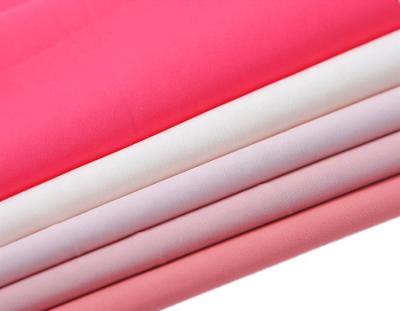 China Antistatic Soft Stretch Thin Cotton Looking Polyester Lining Fabric for sale