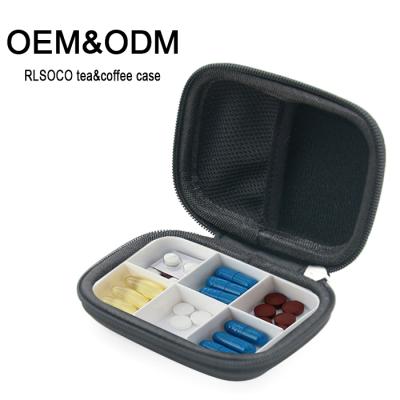 China Waterproof Portable Eva Medicine Carrying Case Small Hard Case For Pill Storage Cases for sale