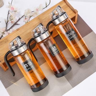 China Food Factory Manufactured Empty Clear Baking Olive Oil Glass Bottles Wholesale for sale