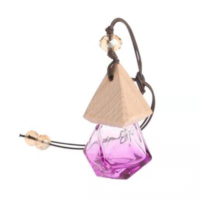 China Personal Care Factory Price Wholesale Clear Fruit Diffuser Hanging Glass Bottle for sale