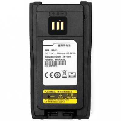 China Walkie Talkie Walkie Talkie Battery EB242L EB342L 7.2V 2400mAh Li-ion Fit For EXCERA EP8100 EP8000 Digital Portable Radio for sale