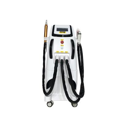 China NEW hair removal OPT SHR IPL and ND yag laser hair removal machine for sale