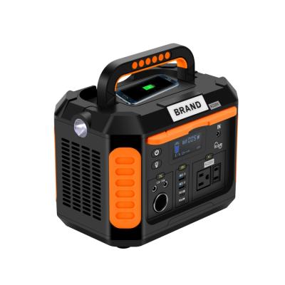 China Mini Size 300W Cordless Charging Solar Portable Generator with 87000MAH Li-ion Battery 110V 220V AC for Home Outdoor Camping Picnic for sale