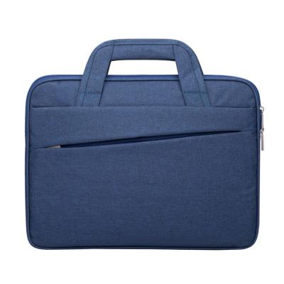 China High Quality Customized Men Women Canvas Fashion Portable Waterproof Laptop Bag Handle Briefcase Shockproof Laptop Bag for sale